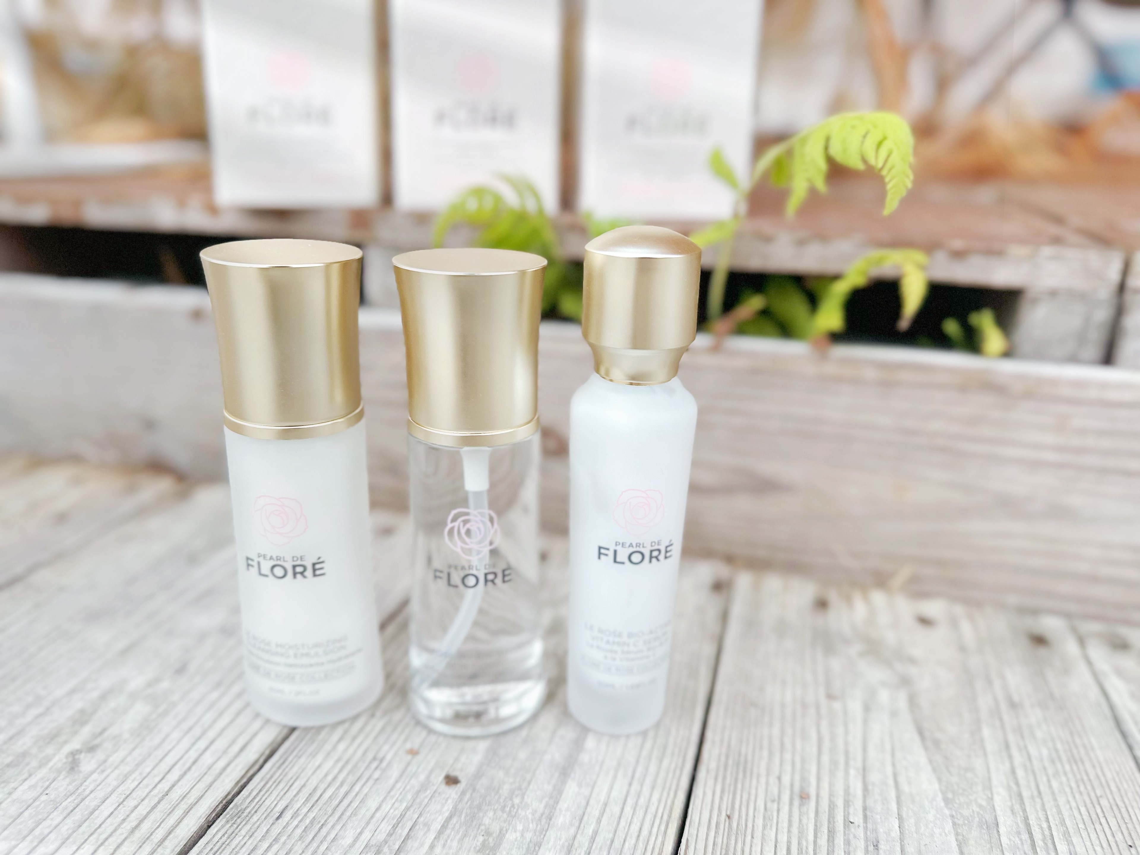 輕奢精品保養開箱！「Pearl de Flore」創新護膚技術，玫瑰高效保濕潔膚